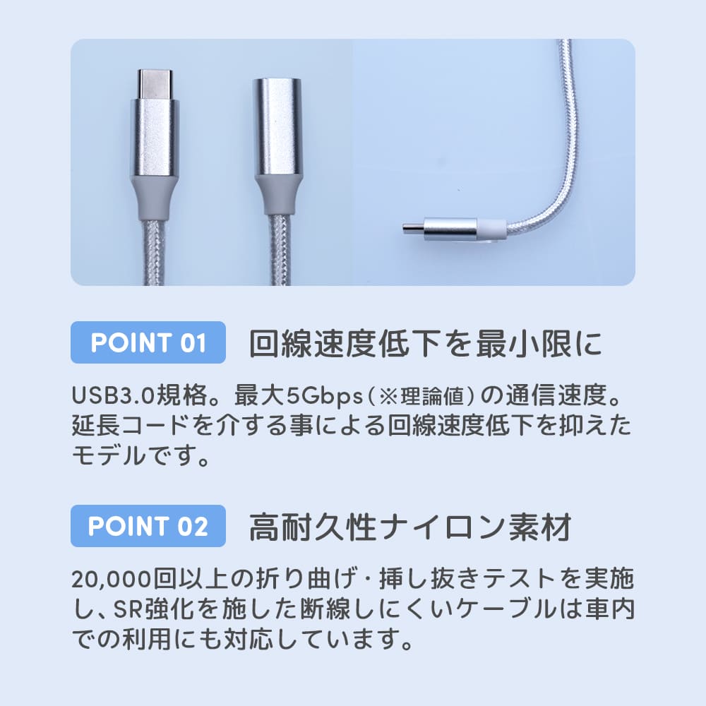 エアラブ4 オレオ 専用バッテリー 延長ケーブル2m 3点セット エアラブ2/3/4/4+対応 | USB延長ケーブル2m white 5V3A – Poled Japan