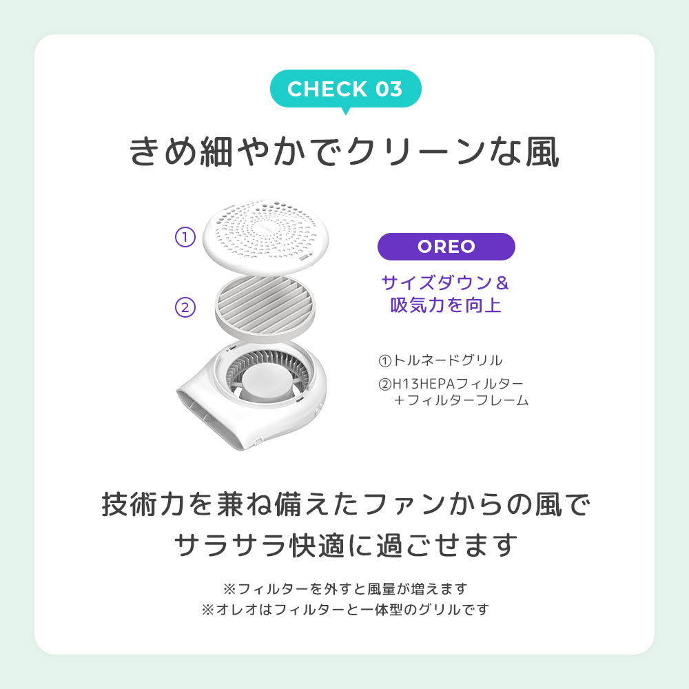 [公式]エアラブ4 オレオ | airluv4 oreo 送風機付きクールシート