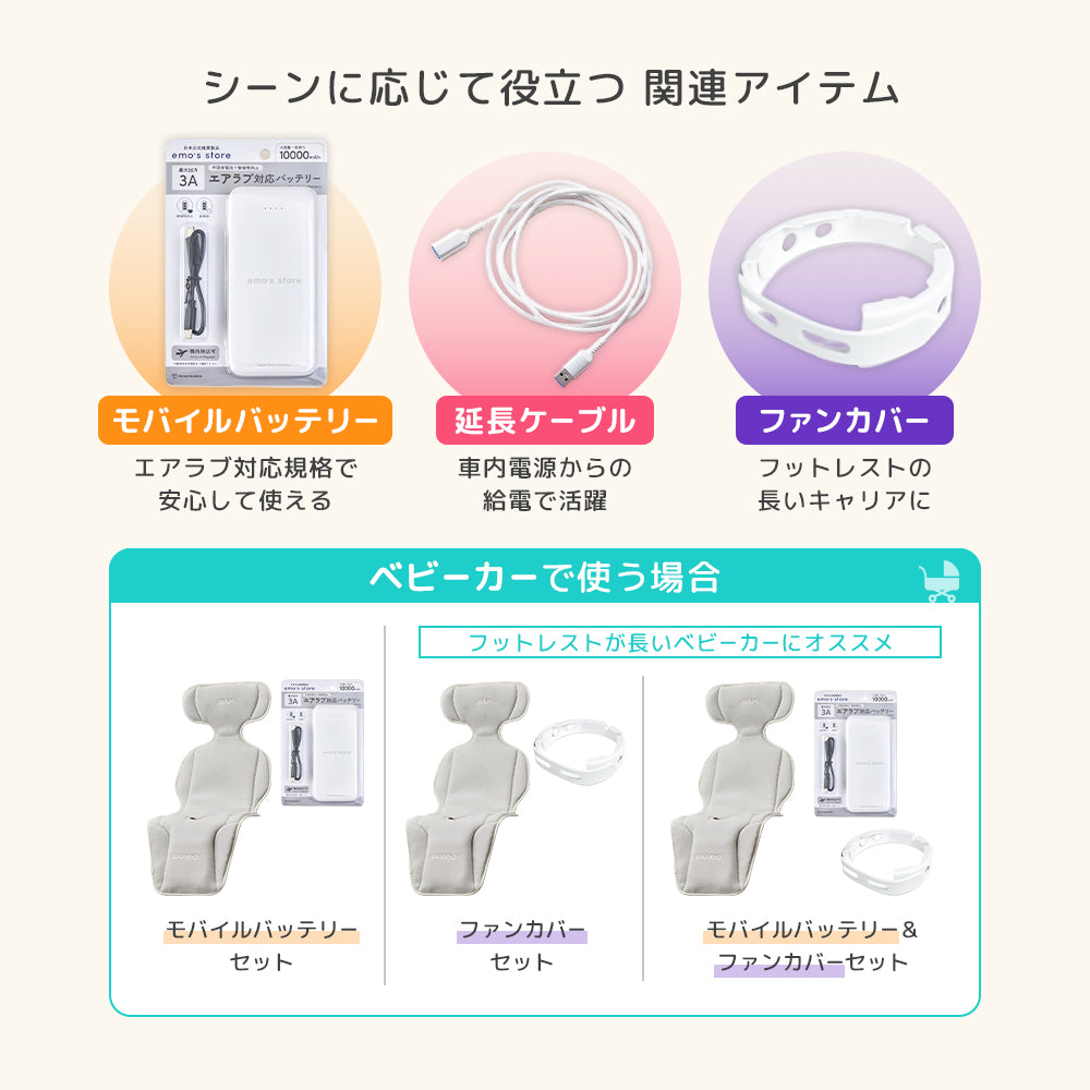 【数量限定！ファンカバープレゼント】【在庫限り 最大20％OFF】[公式] エアラブ4プラス ドーナッツ | airluv4+ donut 送風機付きクールシート