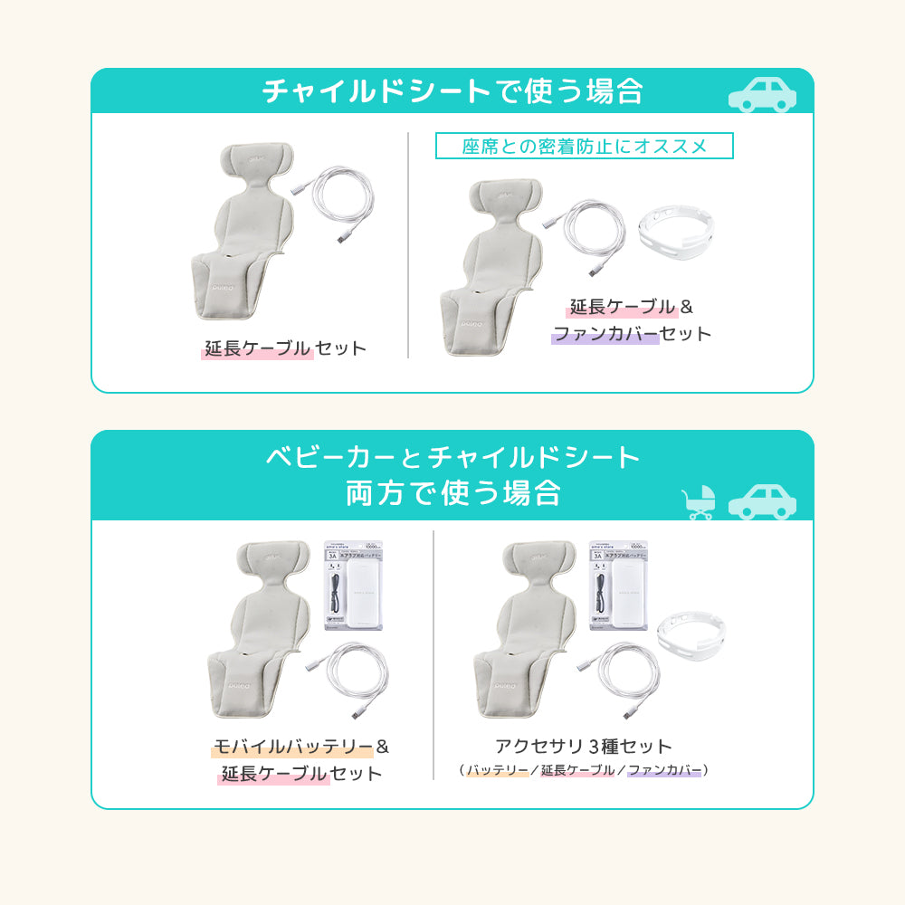【数量限定！ファンカバープレゼント】【在庫限り 最大20％OFF】[公式] エアラブ4プラス ドーナッツ | airluv4+ donut 送風機付きクールシート