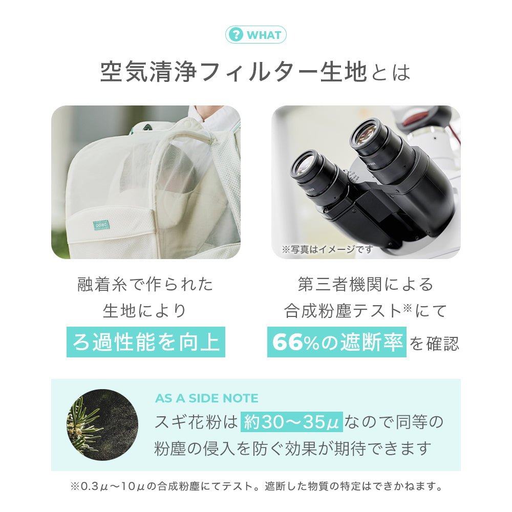 空気清浄フィルター生地とは