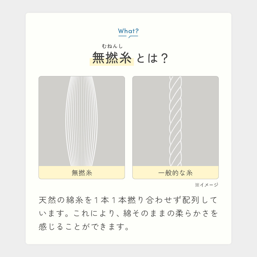 無撚糸(むねんし)とは?