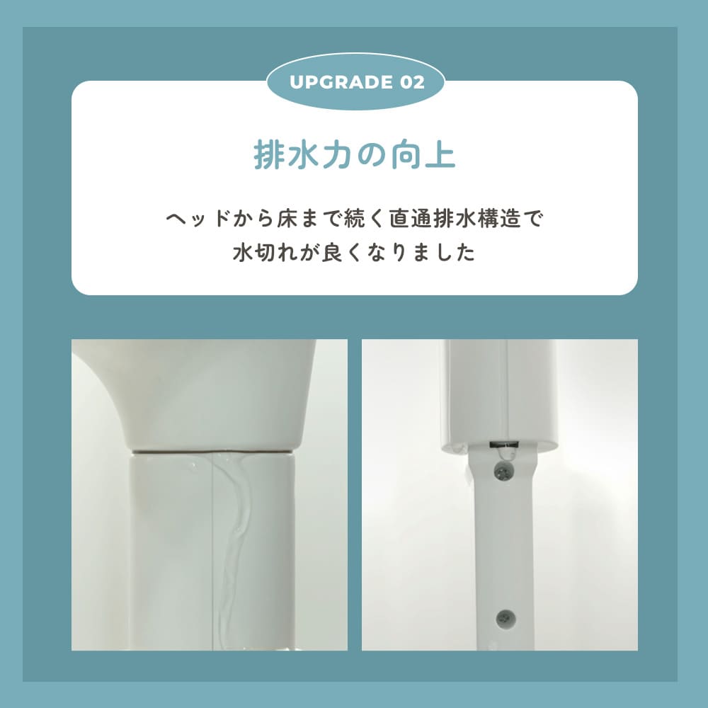 排水力がUP