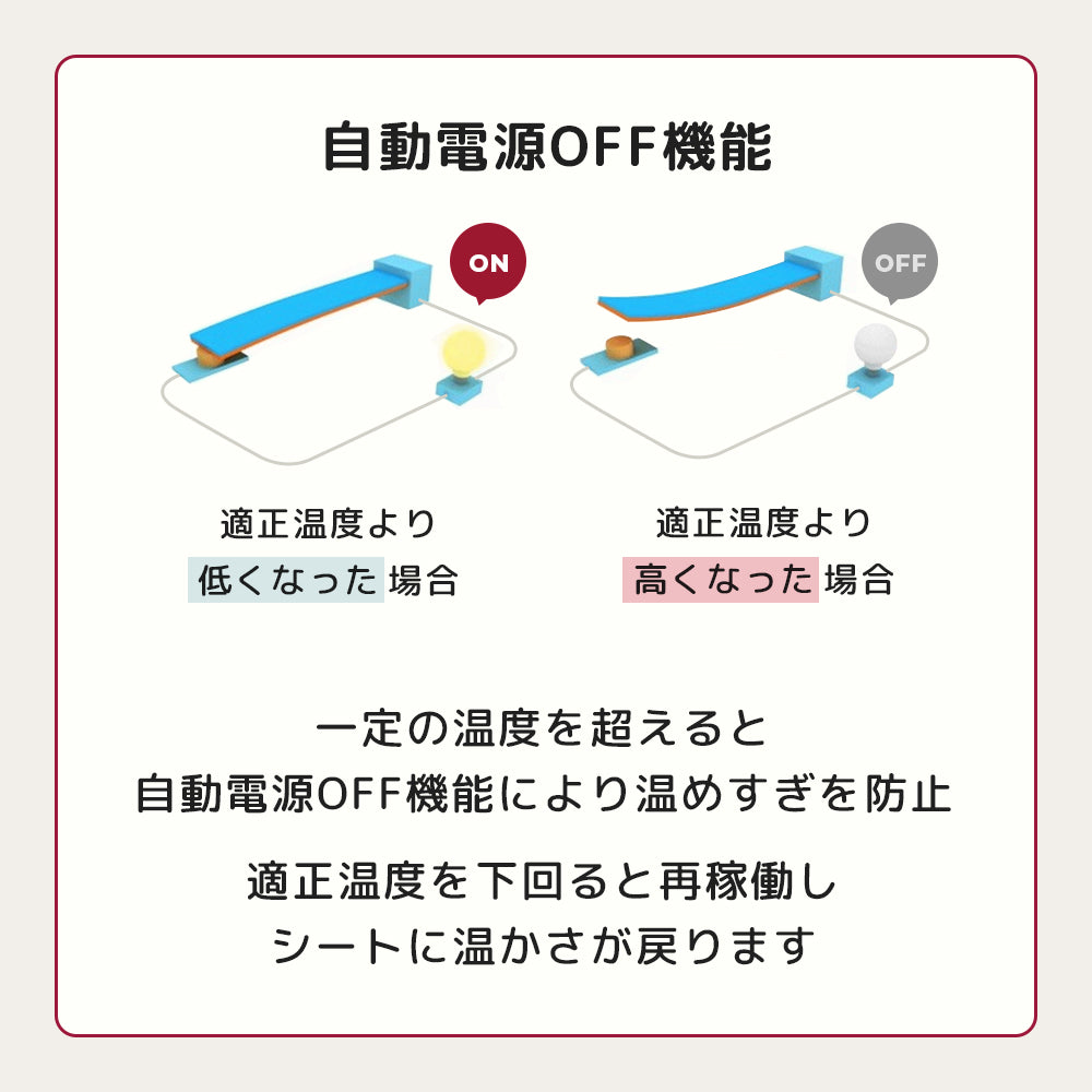 【安全】自動電源OFF機能